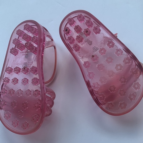 Gap Baby Pink Jelly Sandals size 4 - Picture 2 of 2